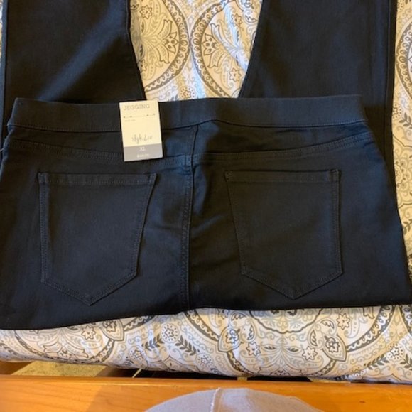 Style & Co Black Jeggings Size XL - Picture 5 of 5